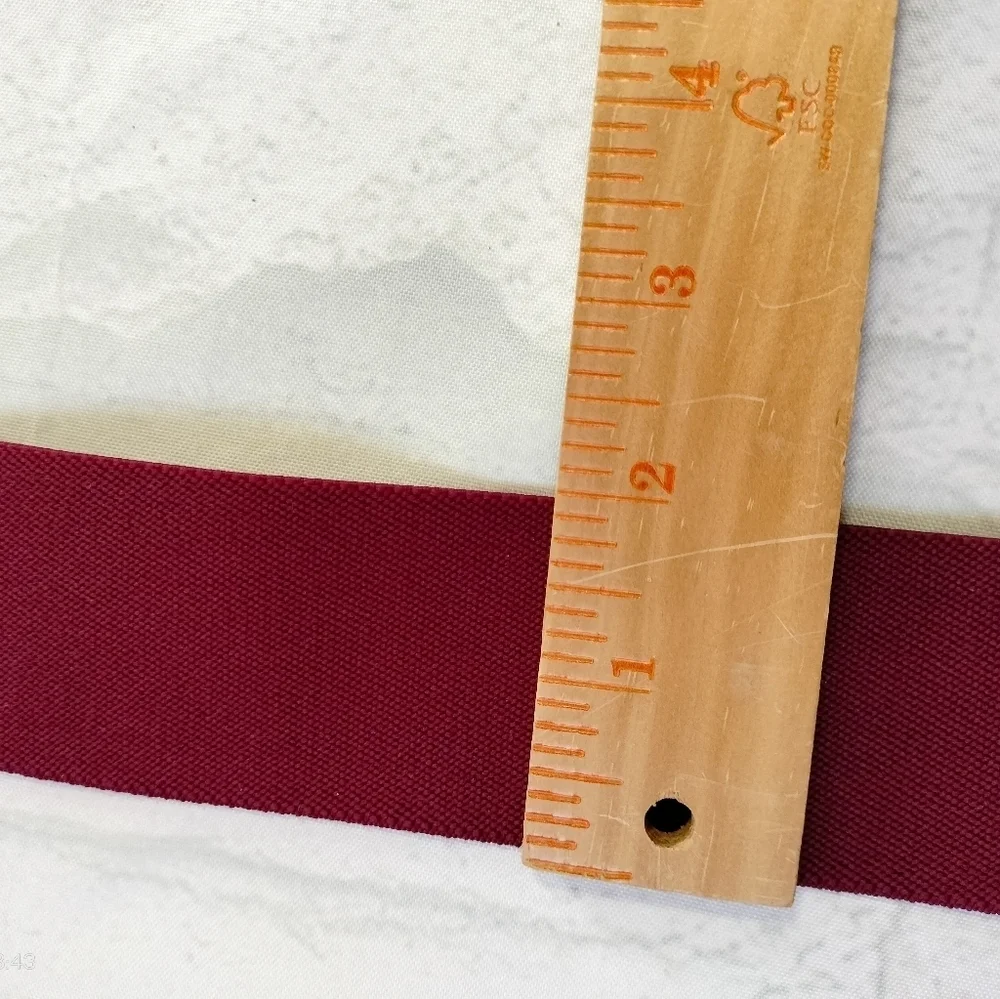 Artisan Red Belt with Gold Enamel Buckle